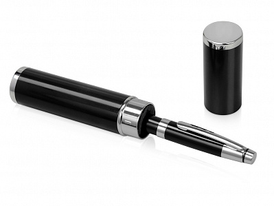 Ручка металлическая шариковая Ковентри в футляре (Черный)