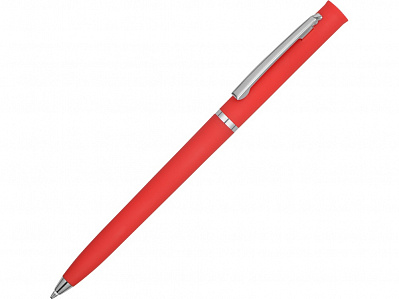 Ручка пластиковая шариковая Navi soft-touch (Красный)