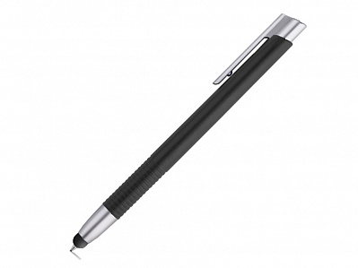 Ручка пластиковая шариковая с металлической отделкой SPECTRA (Черный)