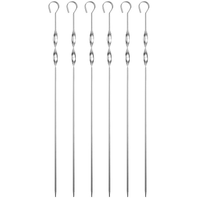 Набор шампуров в чехле Bower, ver.2, серый