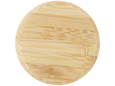 Стеклянная бутылка с бамбуковой крышкой Lume, 500мл