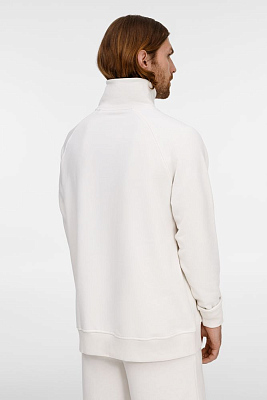 Толстовка унисекс S3, молочно-белая