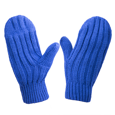 Варежки вязаные НАСВЯЗИ© шерсть/акрил