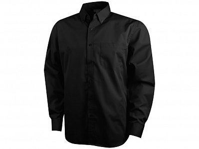 Рубашка Wilshire мужская с длинным рукавом (Черный)