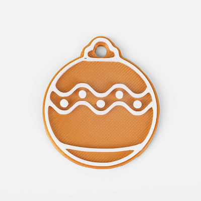 Мини-подвеска «Пряник» 3D-печать на заказ шарик