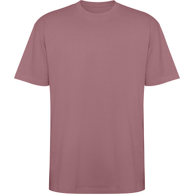 Футболка оверсайз BULL, БЛЕДНО-КРАСНЫЙ S (Бледно-красный)