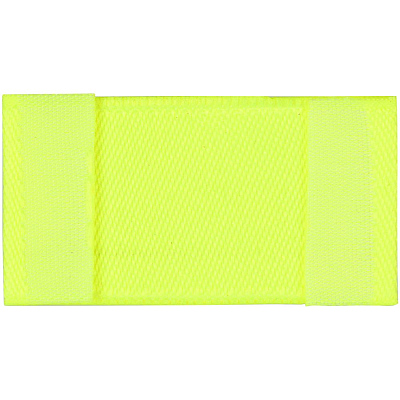 Лейбл тканевый Epsilon, XXS, желтый неон