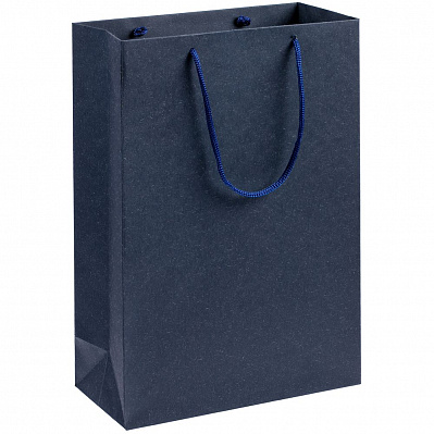 Пакет бумажный Eco Style  (Синий)
