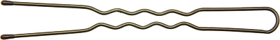 Шпильки Dewal Beauty волна 60мм (24 шт) бронза (Коричневый)