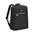 Рюкзак VICTORINOX Victoria Signature Compact Backpack, черный, нейлон/кожа, 30x16x38 см - Фото 2