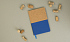 Блокнот "Фьюджи", формат А5, покрытие soft touch+пробка, синий - Фото 2