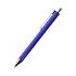 Ручка металлическая Elegant Soft софт-тач, синяя - Фото 3