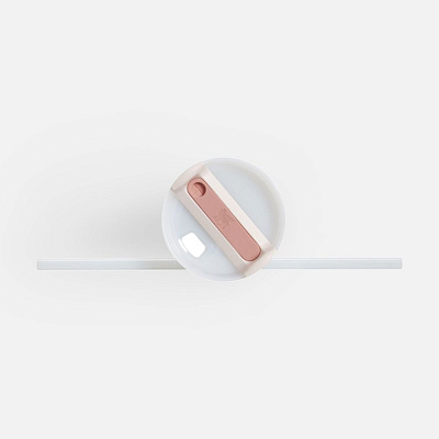 Термокружка Quencher H2.0 1180 с трубочкой, розовая