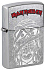 Зажигалка ZIPPO Iron Maiden с покрытием Street Chrome, латунь/сталь, серебристая, 38x13x57 мм - Фото 1