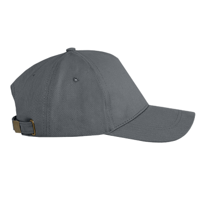 Бейсболка STAN 5 клиньев хлопок 260, 12 (Графит)