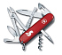 Нож перочинный VICTORINOX Angler, 91 мм, 19 функций, красный - Фото 1