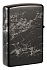 Зажигалка ZIPPO Classic с покрытием High Polish Black, латунь/сталь, черная, глянцевая, 38x13x57 мм - Фото 7