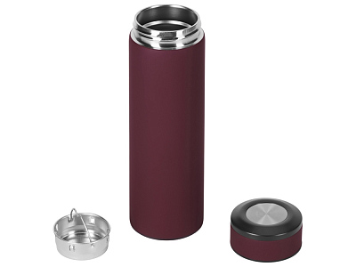 Термос Confident с покрытием soft-touch