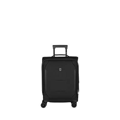 Чемодан VICTORINOX Crosslight, чёрный, RPET полиэстер, 40x20x55 см, 37 л (Черный)