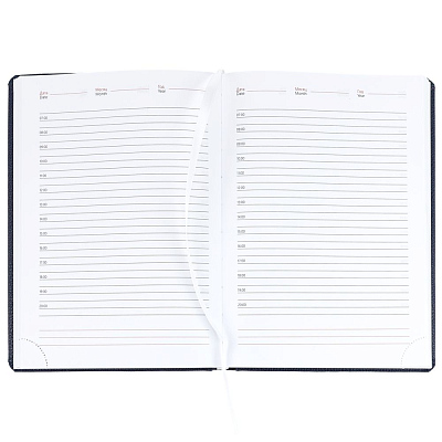 Ежедневник Sagrin, недатированный, темно-синий