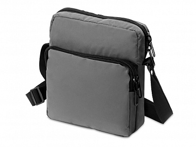 Светоотражающая сумка через плечо Reflector с внутренним карманом (Серебристый)
