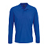 Рубашка поло с длинным рукавом Prime LSL, ярко-синяя (royal) - Фото 1