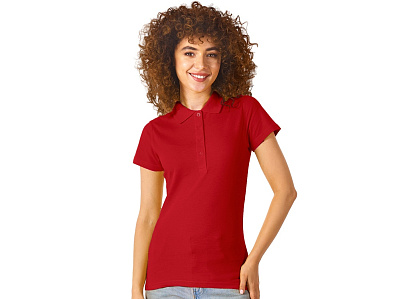 Рубашка поло First 2.0 женская (Красный)