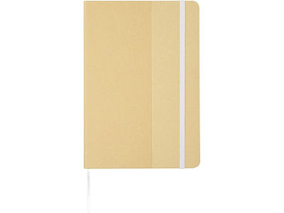 Блокнот A5 Nelida в твердой обложке из переработанного картона