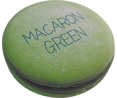 Зеркало Dewal Beauty серия "Макарони" карманное круглое, зеленое, 6 х 6 х 1,5 см