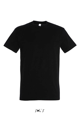 Фуфайка (футболка) IMPERIAL мужская,Глубокий черный L (Глубокий черный)
