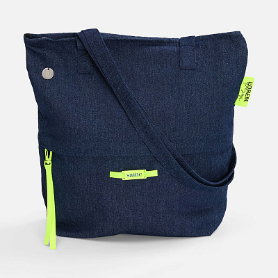 Сумка для покупок Denimate, темно-синяя