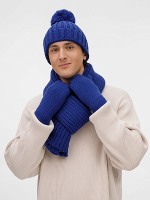 Шарф HappyGo, синий