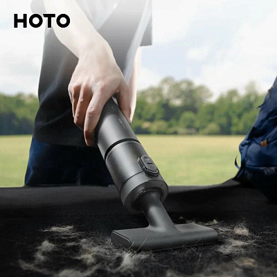 Портативный пылесос HOTO AutoCare Air Duster & Vacuum 4в1