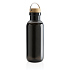 Бутылка для воды из rPET GRS с крышкой из бамбука FSC, 680 мл - Фото 3