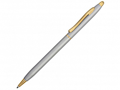 Ручка металлическая шариковая Женева (Серебристый)