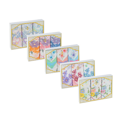 Подарочный набор женских носовых платков "ETNICA" Пд6