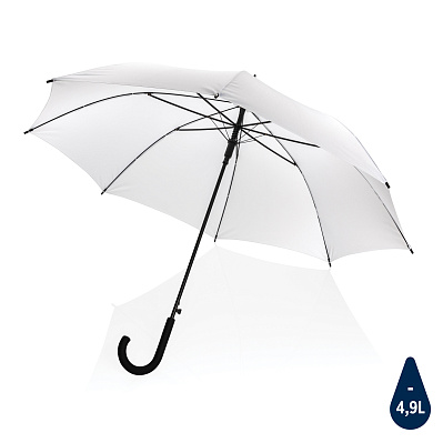 Автоматический зонт-трость Impact из RPET AWARE™, d103 см  (Белый;)