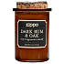 Ароматизированная свеча ZIPPO Dark Rum & Oak, воск/хлопок/кора древесины/стекло, 70x100 мм - Фото 1
