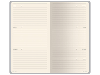 Еженедельник недатированный А6 Morandi. Пыльная роза