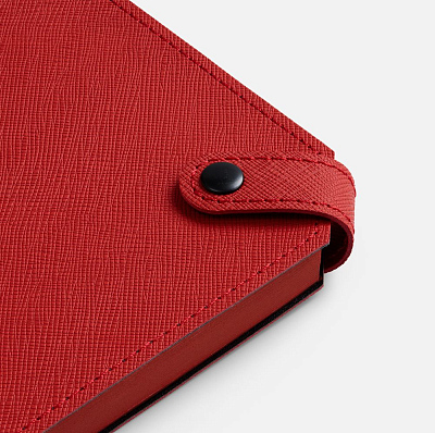 Ежедневник Espresso, недатированный, красный