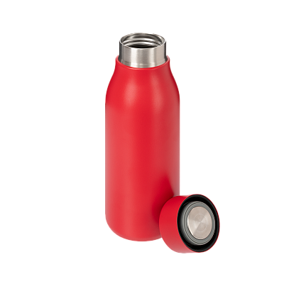 Термобутылка вакуумная герметичная Севилла, красная