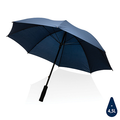Зонт-антишторм Impact из RPET AWARE™, d103 см  (Темно-синий;)