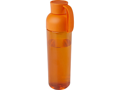 Бутылка для воды из переработанного PET-пластика Illuminate, 600 мл (Оранжевый)