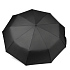 Кастомизированный автоматический складной зонт DaryaM, чёрный/синий - Фото 8