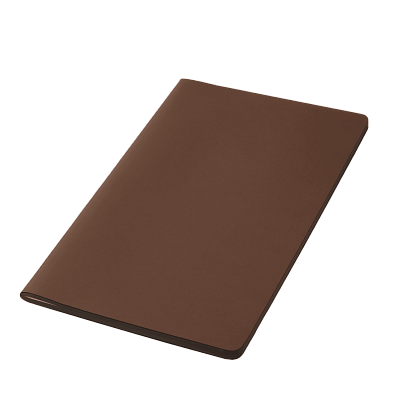 Блокнот Альфа Слим (Alpha slim), коричневый