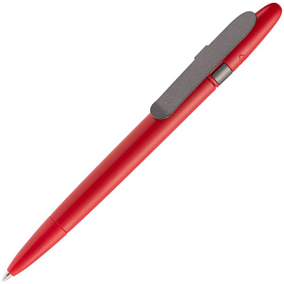 Ручка шариковая Prodir DS5 TSM Metal Clip, серая (Серый)