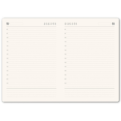 Бизнес-блокнот "RILY", формат А5,  зеленый, блок в точку