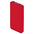 Внешний аккумулятор Polus, 10000 Mah, софт-тач покрытие, красный - Фото 1