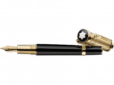 Ручка перьевая Henry Steinway (Черный/золотистый)