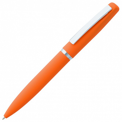 Ручка шариковая Bolt Soft Touch, оранжевая (Оранжевый)